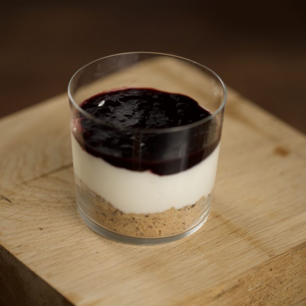 Cheesecake ai frutti di bosco