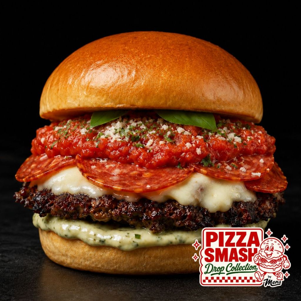 Pizza Smash burger