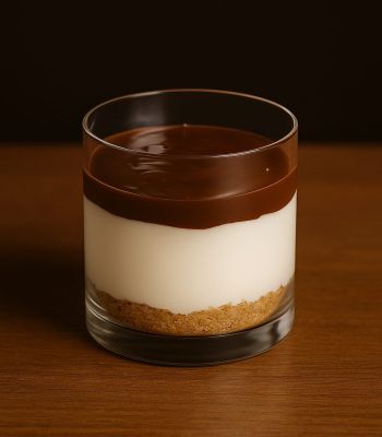 Cheesecake con crema alle nocciole