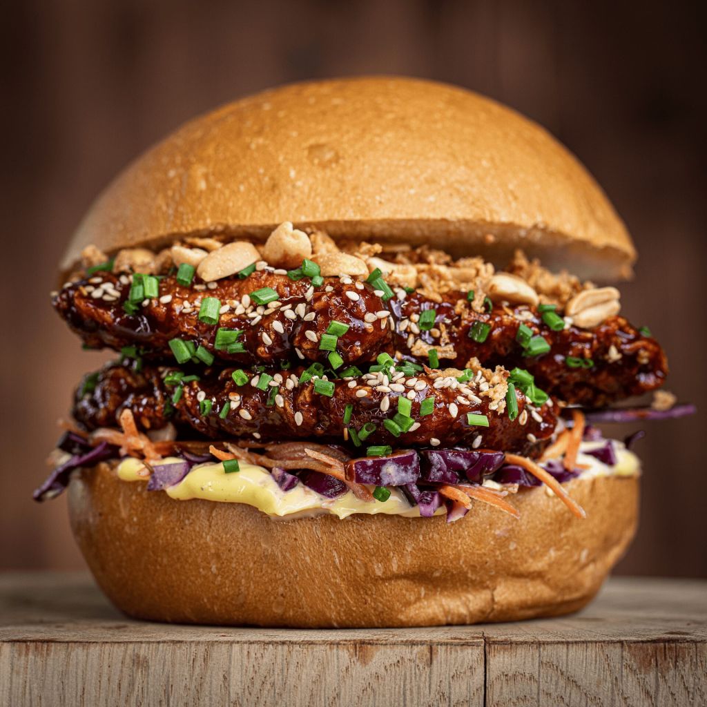 Korean Chicken Burger