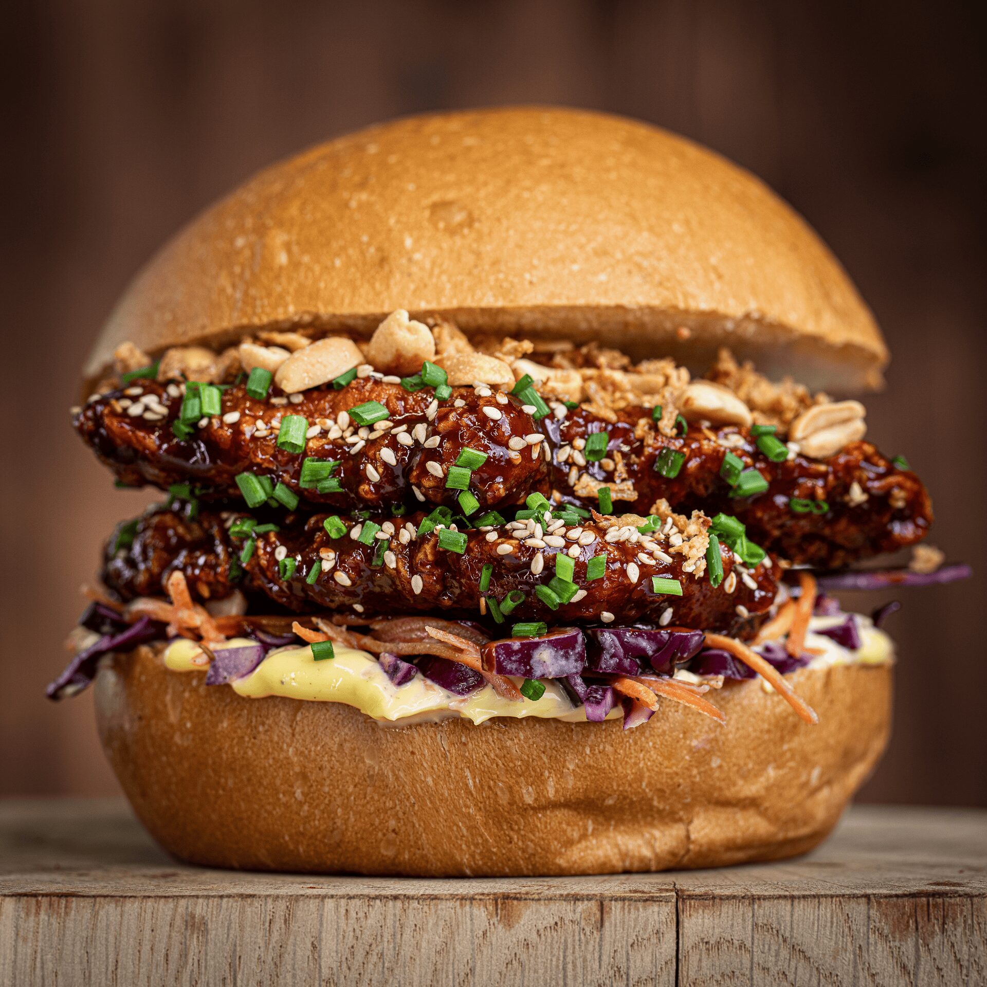 Korean Chicken Burger